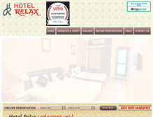 Tablet Screenshot of hotelrelaxdehradun.com